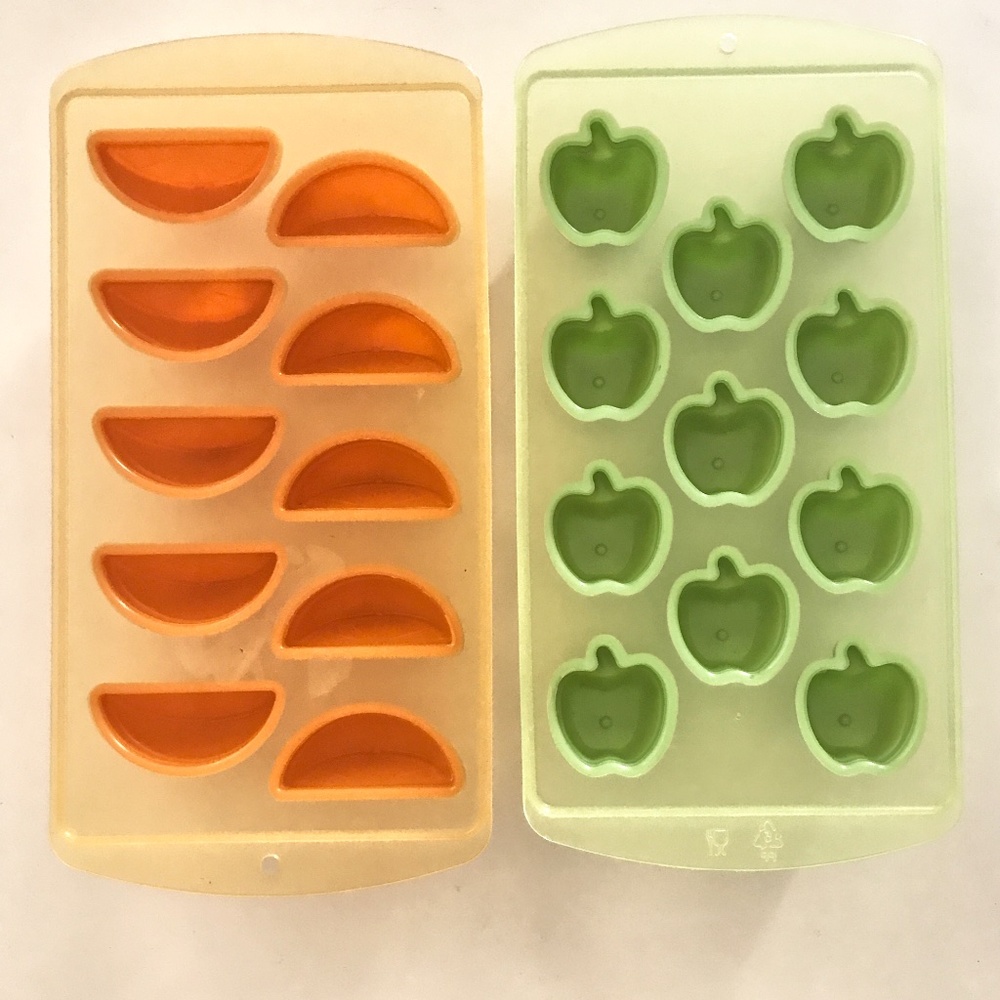 FRUIT SHAPED ICE CUBE CONTAINERS